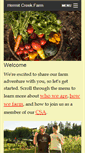 Mobile Screenshot of hermitcreekfarm.com